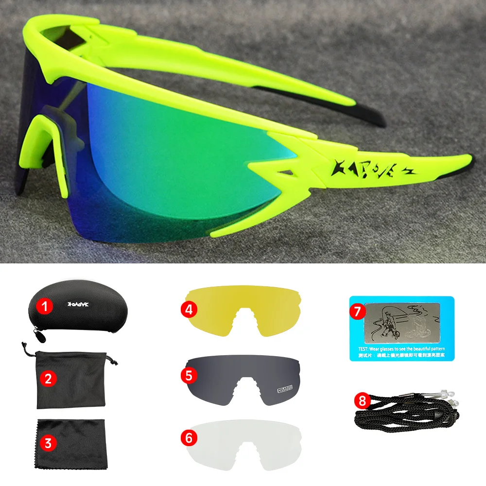 Red Goggles Polarized Cycling Sunglasses Men women Sport Road Mtb Mountain Bike Photochromic Glasses Eyewear Sun oculos ciclismo
