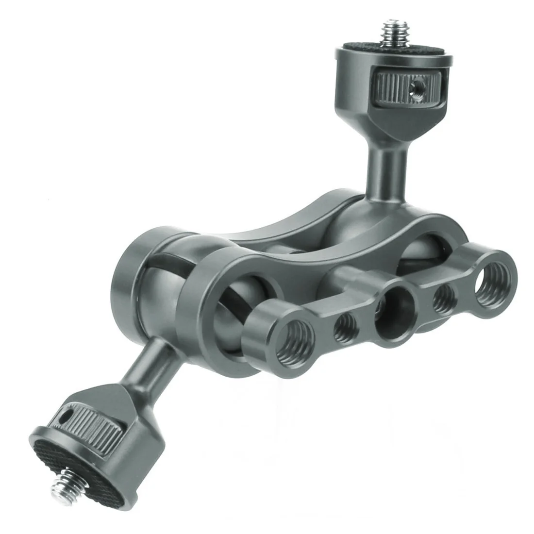 Verbesserter beweglicher magischer Arm, doppelter 1/4 Zoll Kugelkopf-Adapter, Krabbenklemme, 3/8 Zoll Montage, Lichtfeld, Monitor, Kamera, Ständer – Detail 35