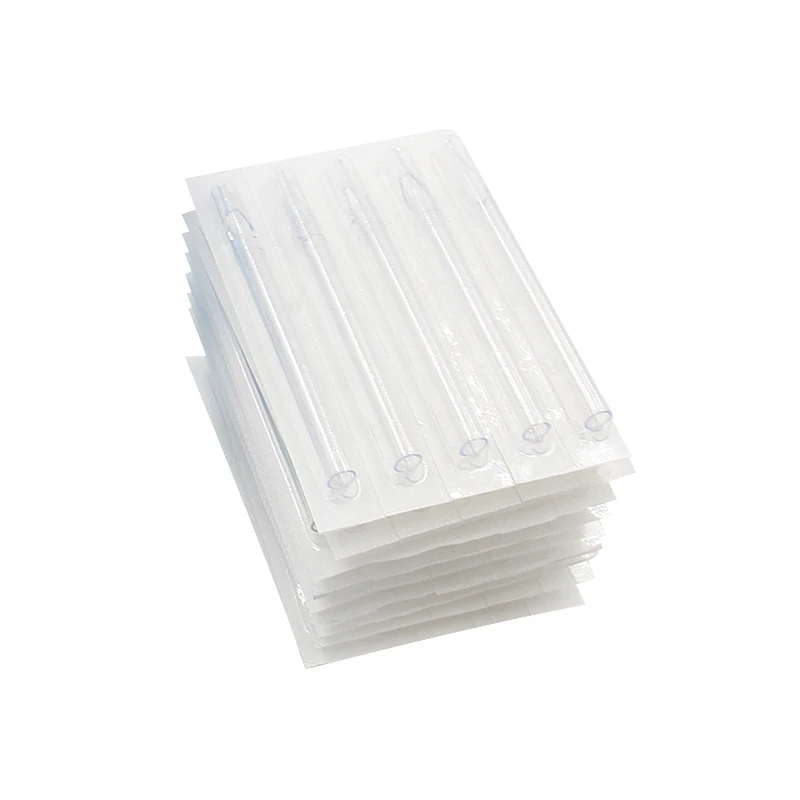 50Pcs Disposable Long Tips Clear 108mm Long Plastic Tattoo Needle Tips Needle Nozzle Tube for Tattoo Machien Gun Makeup Supply
