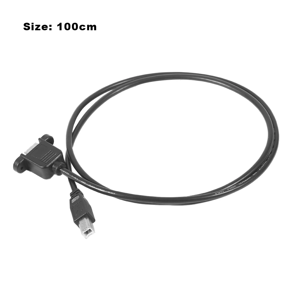 Удлинительный кабель 30 см/60 см/100 см USB Мужской и Женский принтер сканер Панель Крепление жесткий диск удлинитель Кабель синхронизации Шнур