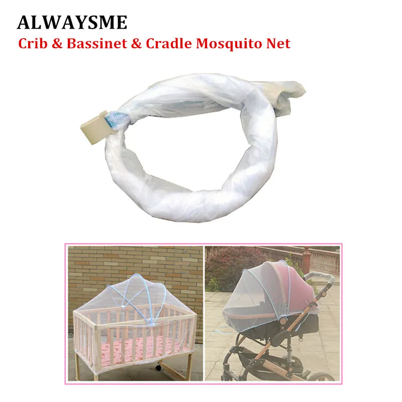 bassinet with net cover