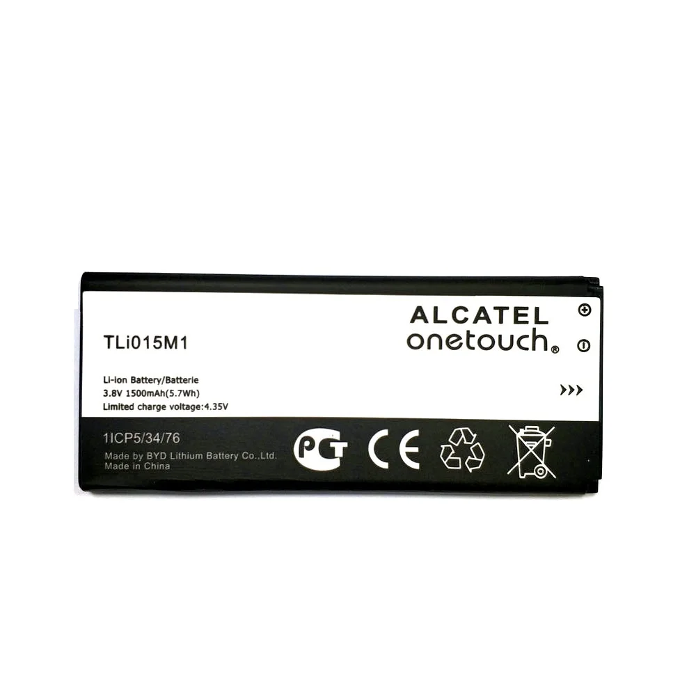Новый высококачественный аккумулятор TLi015M1 1500 мАч для телефона Alcatel PIXI 4 4034A 4034D 4034F