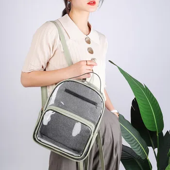 

38# 2020 New Fashion Women Students Beach Jelly Transparent Bag School Backpack Shoulder Bag Casual Jelly Clear Travel Backpacks