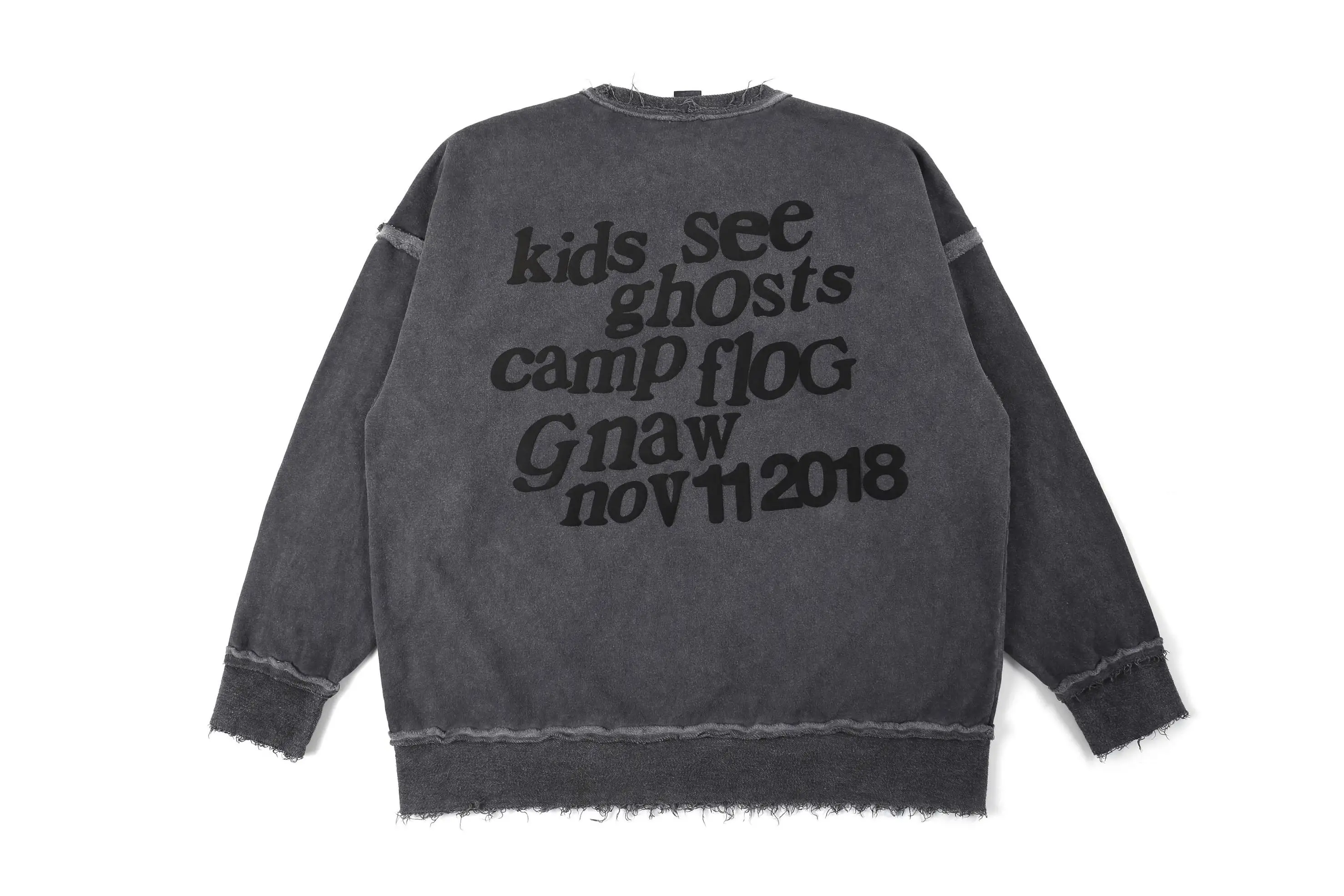 19SS cpfm XYZ свитшоты для мужчин и женщин Lucky Me i See Ghosts cpfm толстовки уличная одежда Джастин Бибер уличная одежда CPFM. XYZ пуловер