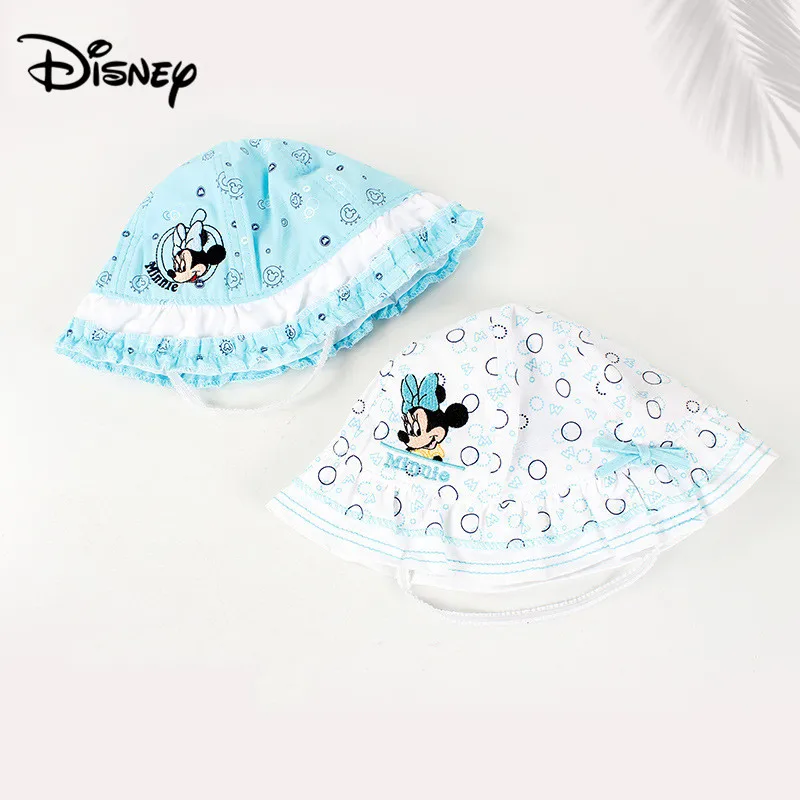 Disney/Детская Рыбацкая шляпа, весна-лето, новая детская шапочка, шляпа для улицы, шапочка для бассейна для девочек от 1 до 3 лет