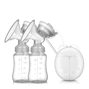 

Milk Pump Double-sided Electric Breast Pump Massage Postpartum Lactation Device for Postpartum Mother