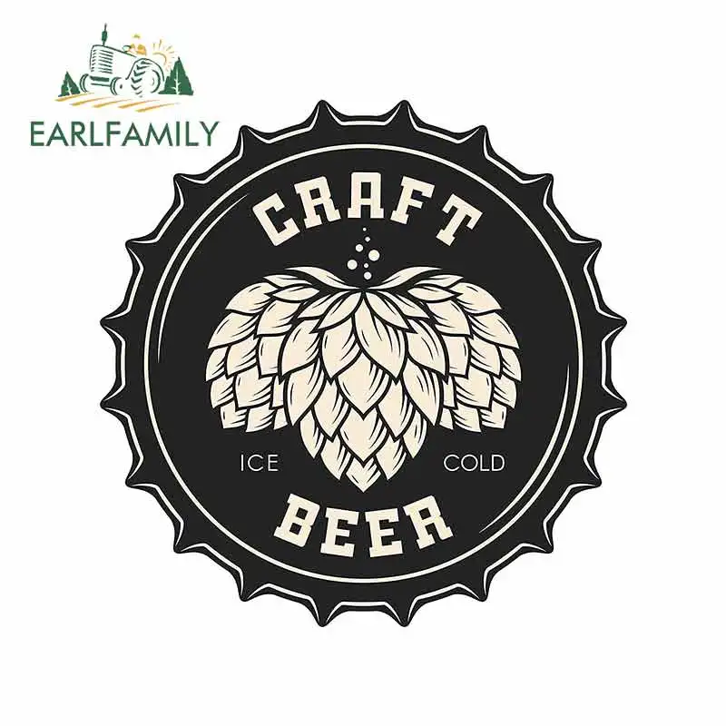 EARLFAMILY 13 см x 12 3 для крафта Пива Наклейки с персонажами из мультфильмов граффити