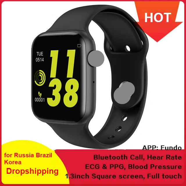 Günstige Bluetooth Anruf Smart Uhr W34 Männer Druck Fitness Tracker Herzfrequenz EKG Monitor Smart Armband Sport Tragen Frauen Gym Uhr