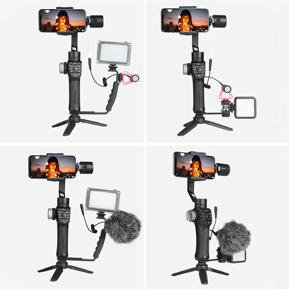 

Accessories 3 Axis Handheld Mounting Smartphones Portable Rechargeable Rotatable Holder Gimbal Stabilizer For Vilta M Pro