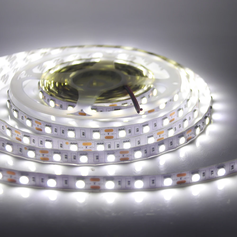 12V 24V 5m 60LED/m Waterproof 5050 RGB RGBW-compatible CCT Warm White LED Strip Lights led strip lights led strip light led light strip led decorative lights