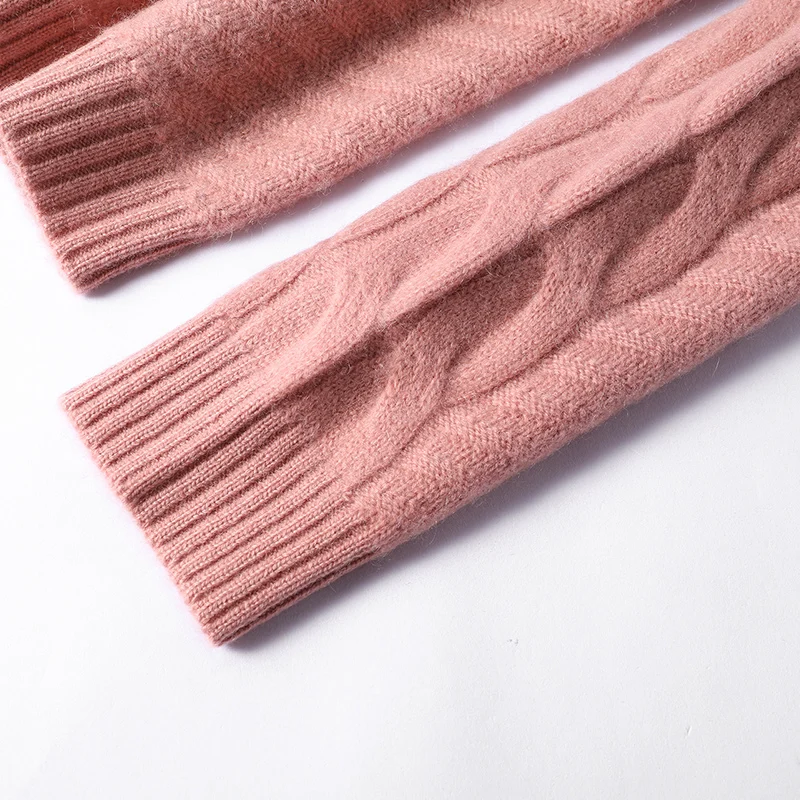 100% Goat Cashmere Knitted Sweaters Women Hot Sale
