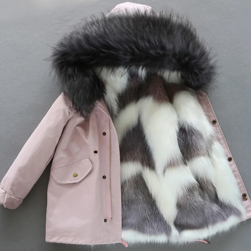 Ni/ños ni/ñas Abrigo con Capucha Chaqueta de Pluma Plum/ón Invierno Manga Larga para