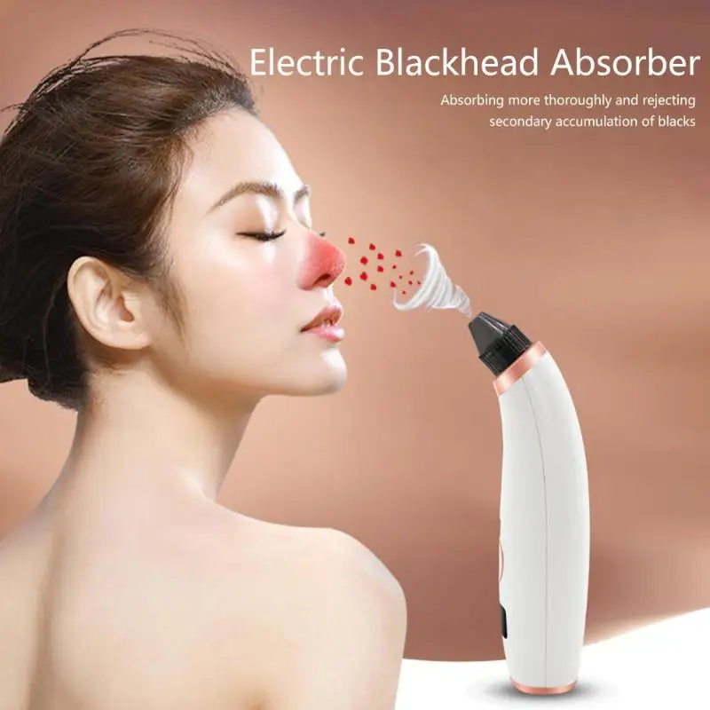 

Electric Blackhead Remover Face Deep Pore Acne Pimple Removal Skin Care Device Delicate Necessary Household Cleansing Supplies