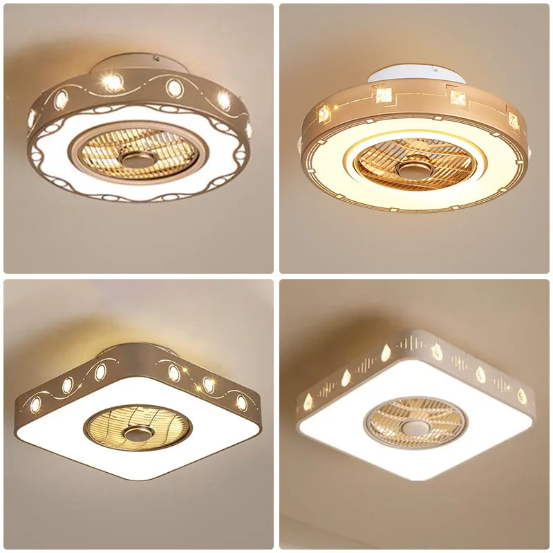 

Negative Ion Fan Lamp Restaurant Ceiling Fan Light Living Room Ceiling Lamp CHILDREN'S Room Bedroom Modern Minimalist Fan-style