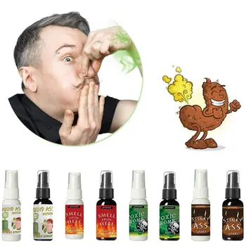 

Funny Halloween April Fools' Day Props Gags & Practical Jokes 30ml Novelty Liquid Stinky Fart Prank Sprays Nasty Smelling Mist