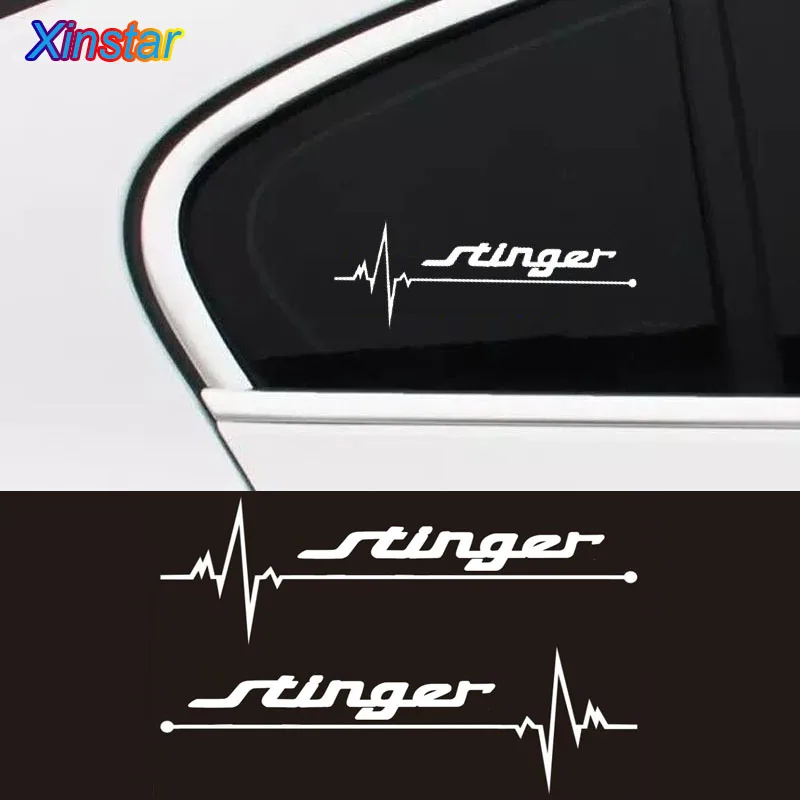 

1pair car windows Sticker for kia stinger