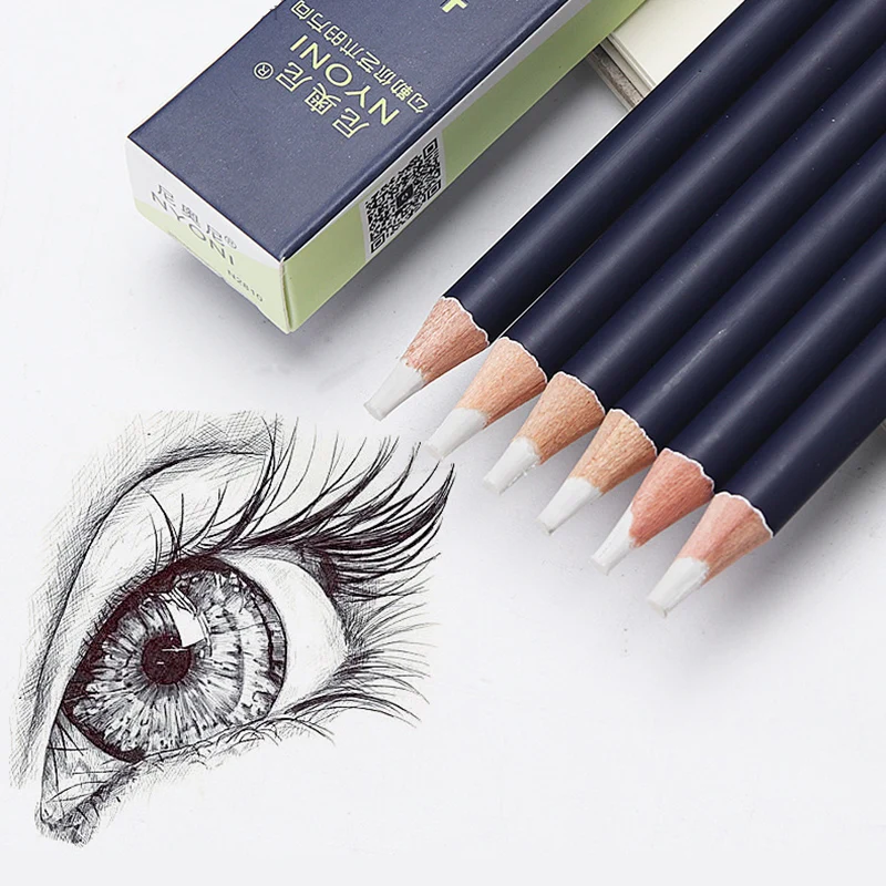 Pencil Eraser Creative Rubber PenPencil Eraser for Painting Drawing Manga High Precision Pen Shape Erasers School Art Stationery Supply