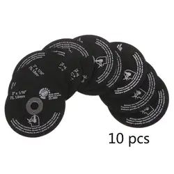 10 шт. круговая резина, шлифовальный круг лезвия пилы режущее колесо диск для резки металла