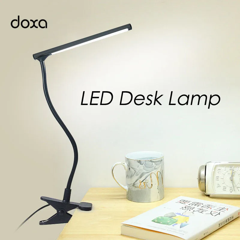 

LED Desk Lamp 3W 5V Simple Flexible Dimmable USB Touch Dimming LED Table Lamparas GY207 Eye Protection Table Lights With Clip
