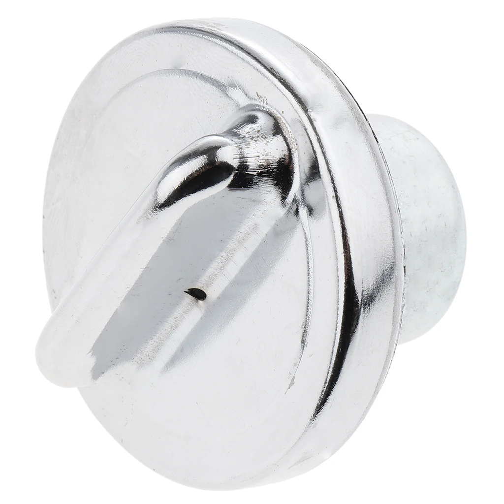 1×Silver Rustproof Chorme Fuel Gas Tank Cap For GY6125,Scooter,Dirt Bikes