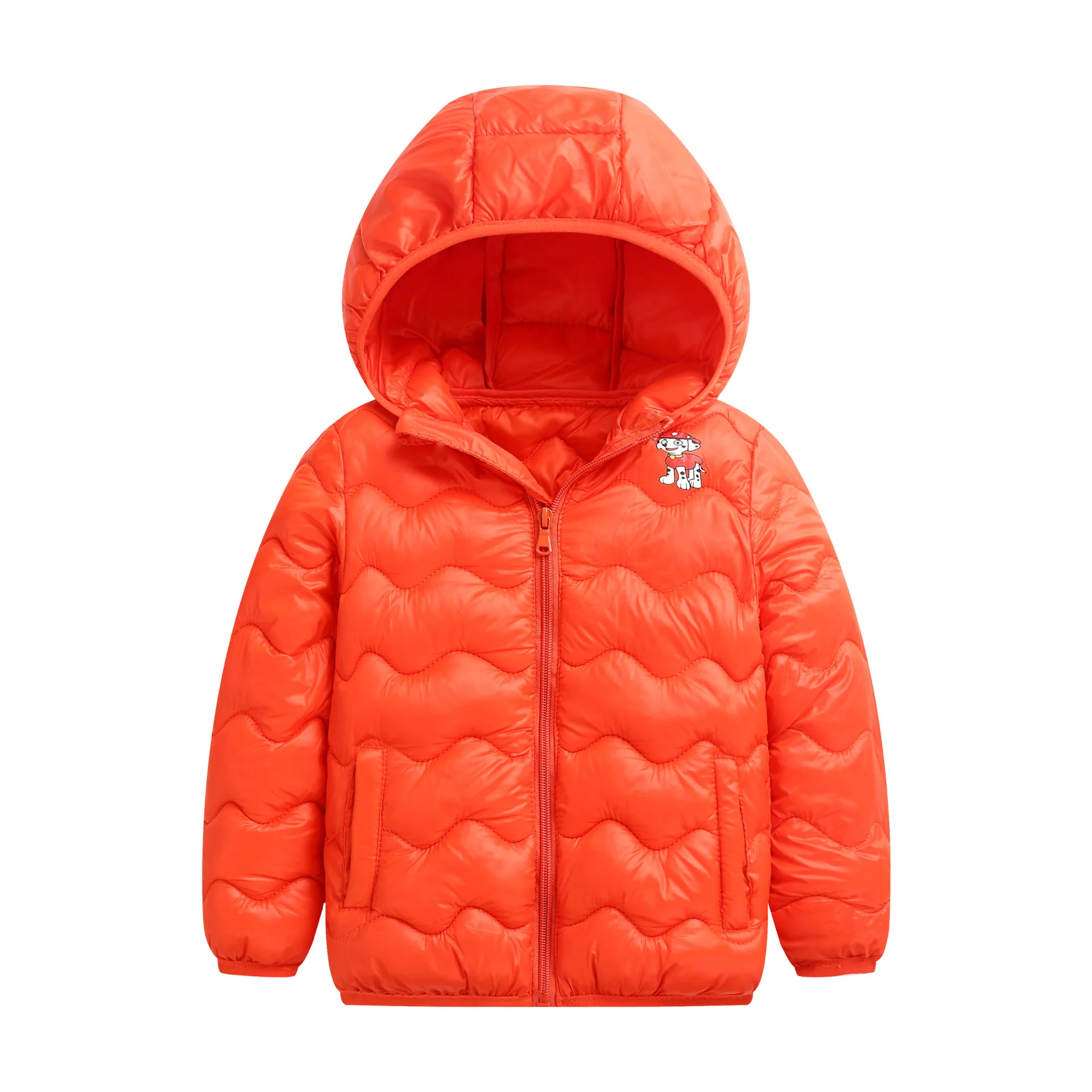 Детская тонкая хлопковая стеганая куртка, одежда короткие пальто для мальчиков и девочек хлопковые куртки для маленьких детей г. Зимняя одежда, CA130