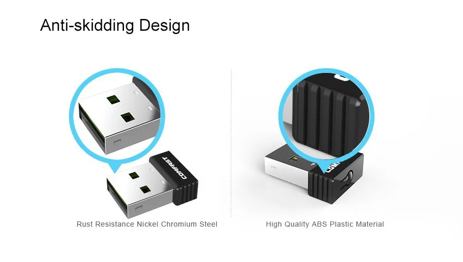 150 Мбит/с мини-usb Wi-Fi адаптер рецептор COMFAST нано USB Wi-Fi беспроводной N WLAN PC Компьютерная сетевая карта 802.11b/g/n wifi ключ