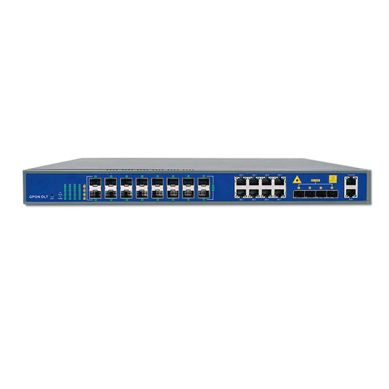 Заводская поставка 16 портов s EPON OLT 12 * порт Uplink включая 4 10GE и Медь 10/100/1000 м