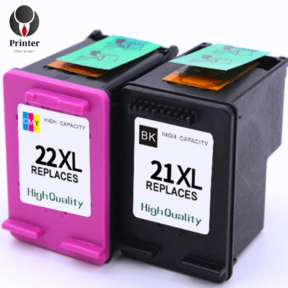 Картридж с чернилами 21 22 21xl 22xl для принтера Deskjet 2320 2330 3747 3910 3915 3918 3920 3930 3938 3940 |