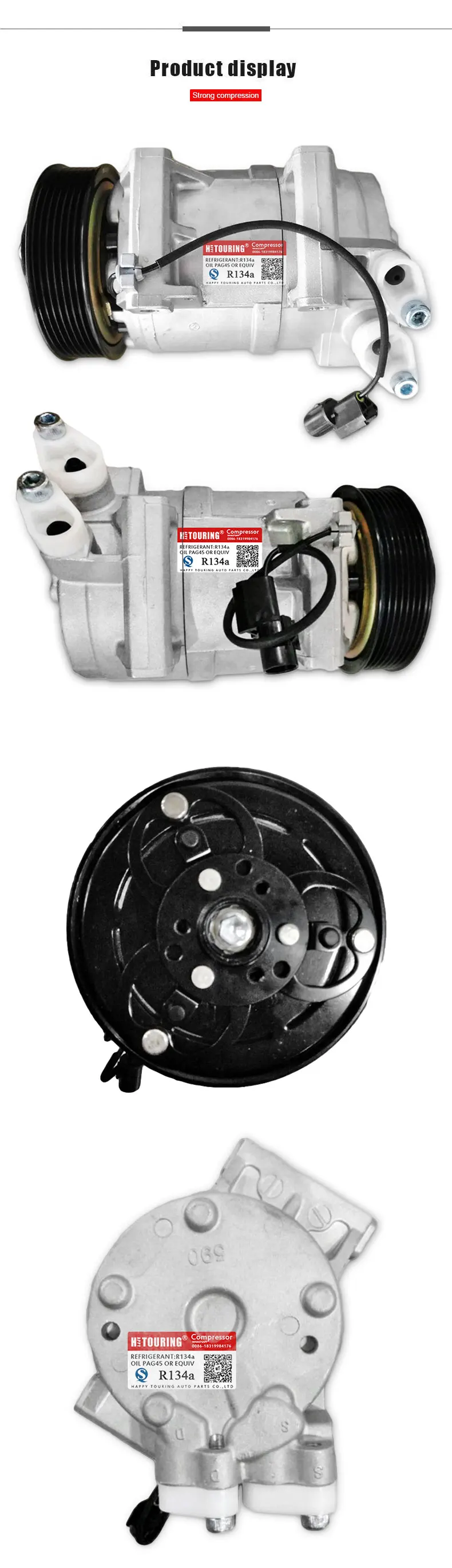 For Car Mitsubishi AC Compressor DKS17D for Mitsubishi Pajero Sport 2008 2009 2010 7813A170 Z0009889A R134A 12V