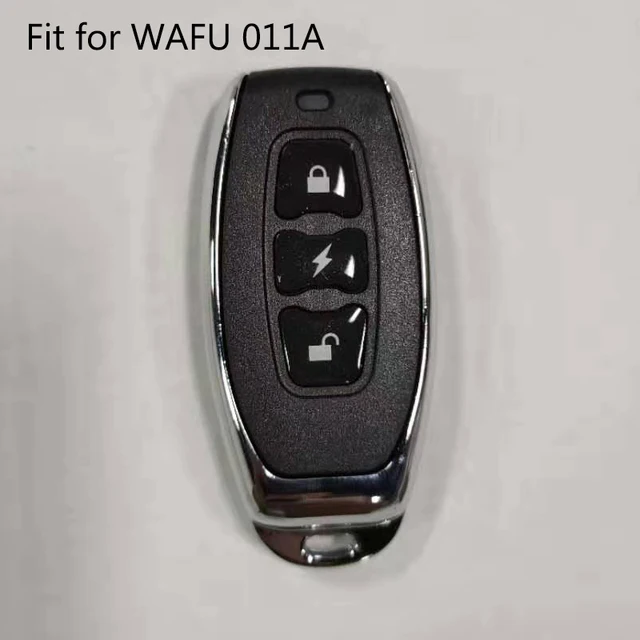 WAFU-mando a distancia para cerradura de puerta, llave de Control remoto  para WF-010, WF-019, WF-011A, Invisible, 433MHz