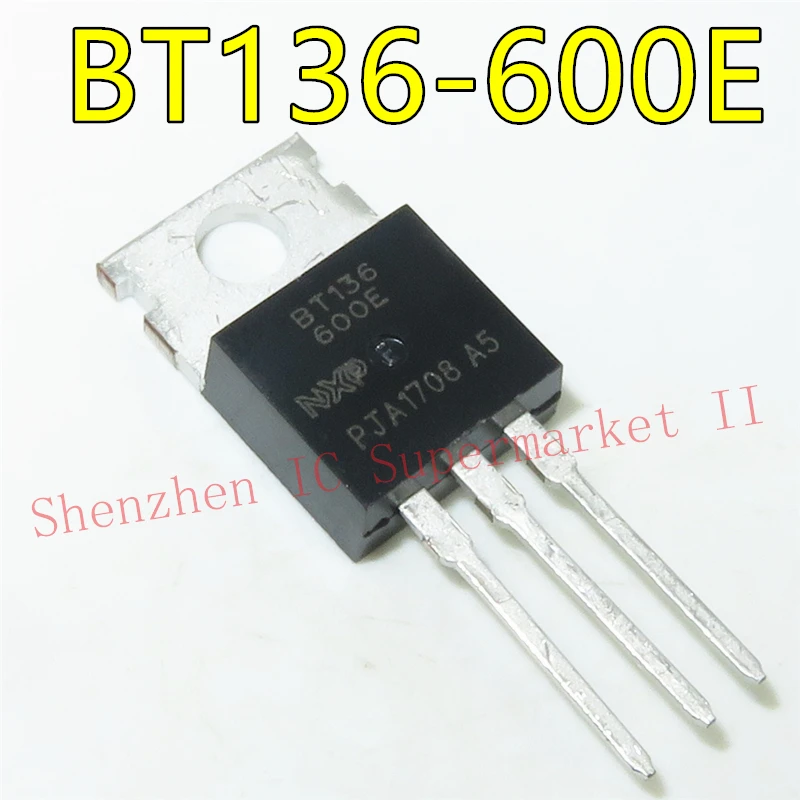 1pcs/lot BT136 600E BT136 BT136 600 TO 220 600V 4A In Stock|Integrated ...