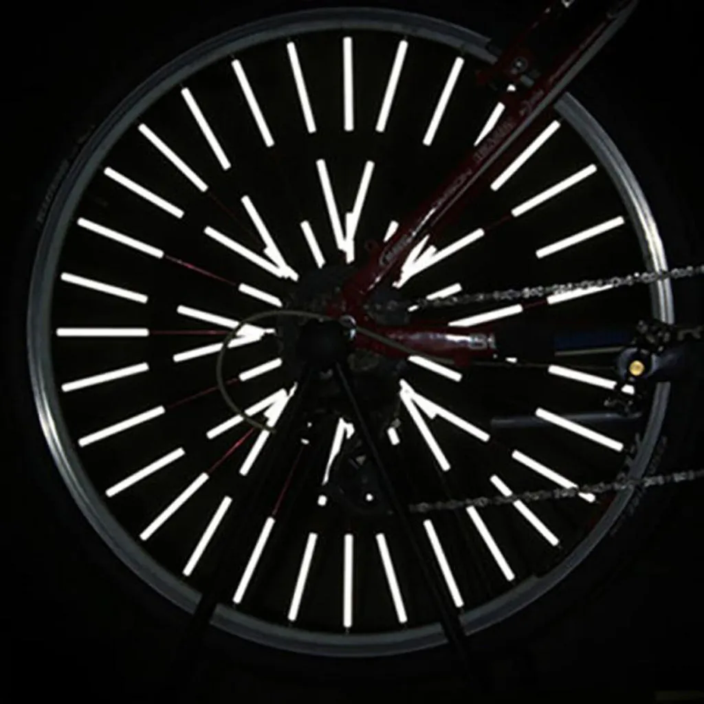 Велосипедный отражатель для велосипедных колес, велосипедный отражатель для велосипедных колес, 12 шт., велосипедное колесо, отражатель светоотражающий зажим для крепления, аксессуары для трубок