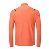 Summer Quick Dry Elastic Running Shirts Men Women 1/4 Zipper Long Sleeve T-Shirt Gym Fitness Workout Sportswear Tops Customize 3