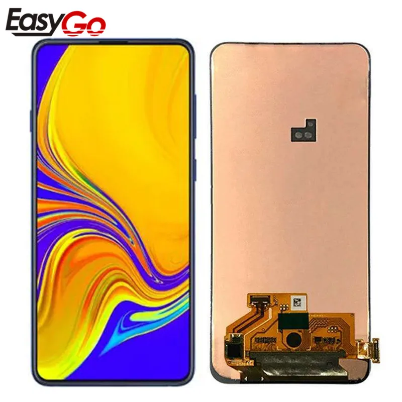 AMOLED для samsung Galaxy A90 A905 A905F SM-A905 ЖК-дисплей+ сенсорный экран дигитайзер сборка черный
