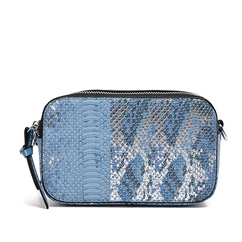 Женская сумка-тоут с леопардовым принтом - Цвет: 16.88Blue