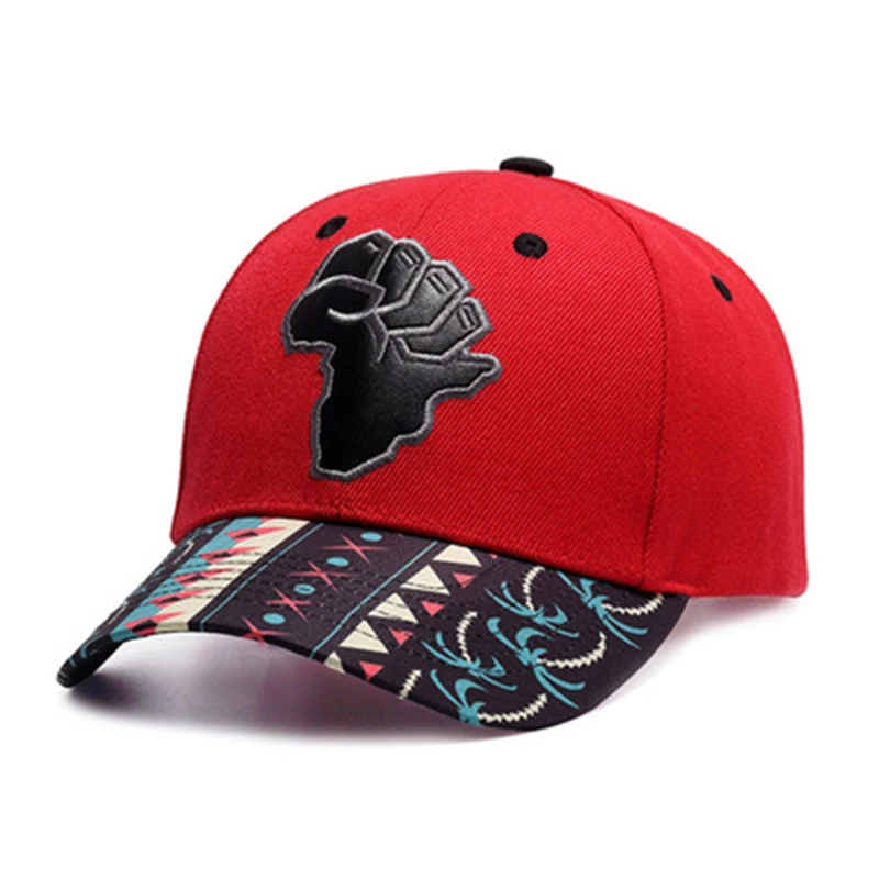 

VACIGODEN Fashion Korean Summer Leather Embroidery Baseball Cap Women Casual Outdoor Sunhat Men Sports Canvas Adjustable Red Hat