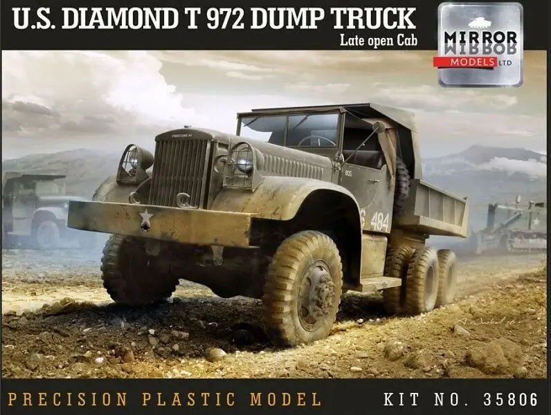 Модели Mirrir #35806 1/35 US DIAMOND T 972 комплект для запоздалых грузовиков | Игрушки и хобби