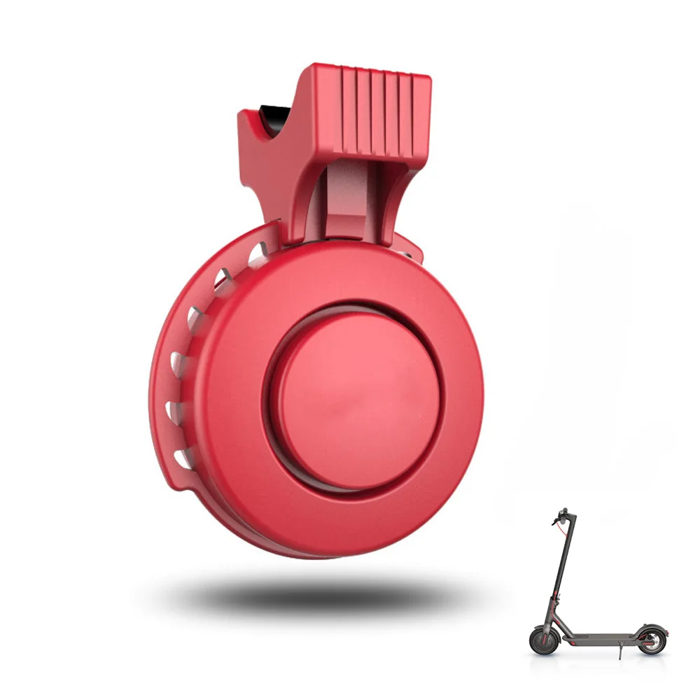Clearance for Xiaomi M365 Electric Scooter MTB Road Bike Ring 120DB Electronic Bell Horn USB Charging Waterproof 3 Modes Bicycle Alarm 0