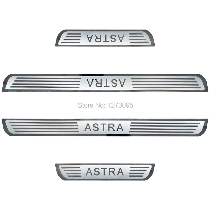 Для Vauxhall Opel Astra G H J K GTC 2014 2018 2019 2020 Нержавеющая Накладка на порог защитная накладка