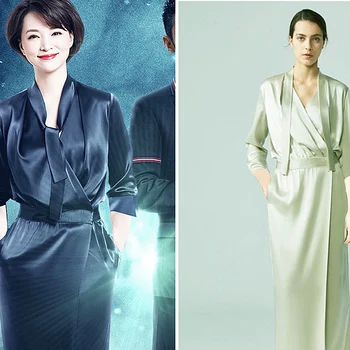 

Long Dress Gorgeous High Quality Spring 2020 New Women'S Fashion Party Casual Vintage Elegant Chic Gentlewoman Slim Dresses
