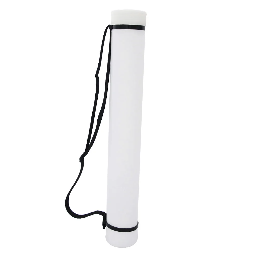 Telescopic Archery Arrow Back Quiver Tube Shoulder Strap Holder Case