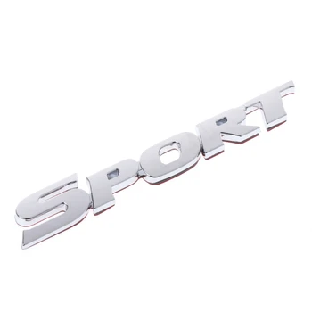 

Car Styling 3D SPORT Emblem Badge Door Decal ABS Chrome Sticker Univesal