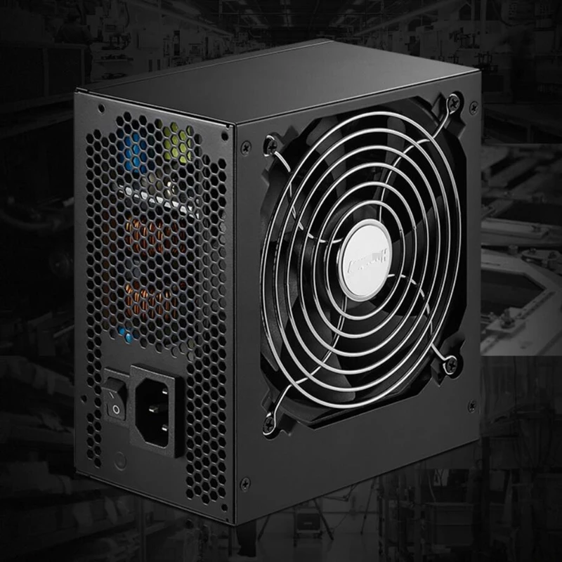 PSU для Huntkey WD500K ATX RTX2070 RX580 80PLUS Золотая тишина компьютерная игра источник питания 500 Вт блок питания HK600-12PP