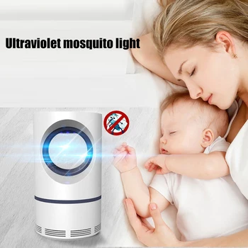 

UV Electric Mosquito Trap Lamp Practical Classic Multi-functional USB Powered Summer Indoor Insect Flies Bug Zapper Light