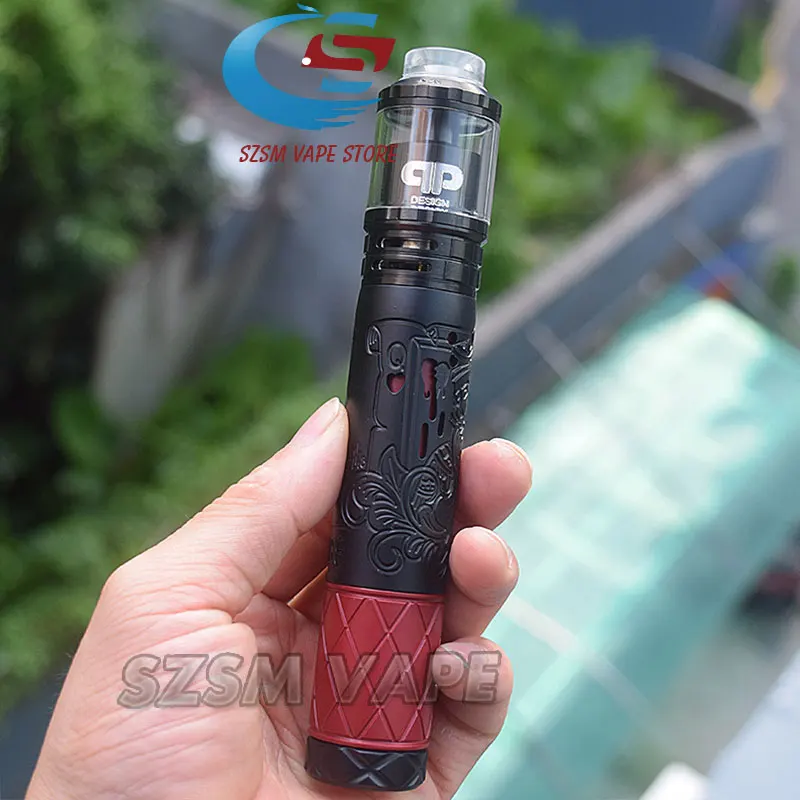 Комплект модов Suicide queen Mech с дизайном Fatality M25 RTA комплект электронных сигарет 18650