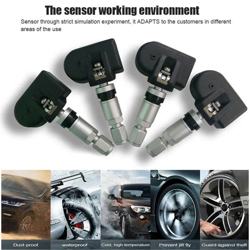 Автомобильный TPMS Bluetooth система контроля давления в шинах для Android IOS мобильный телефон Автосигнализация универсальные датчики давления в шинах