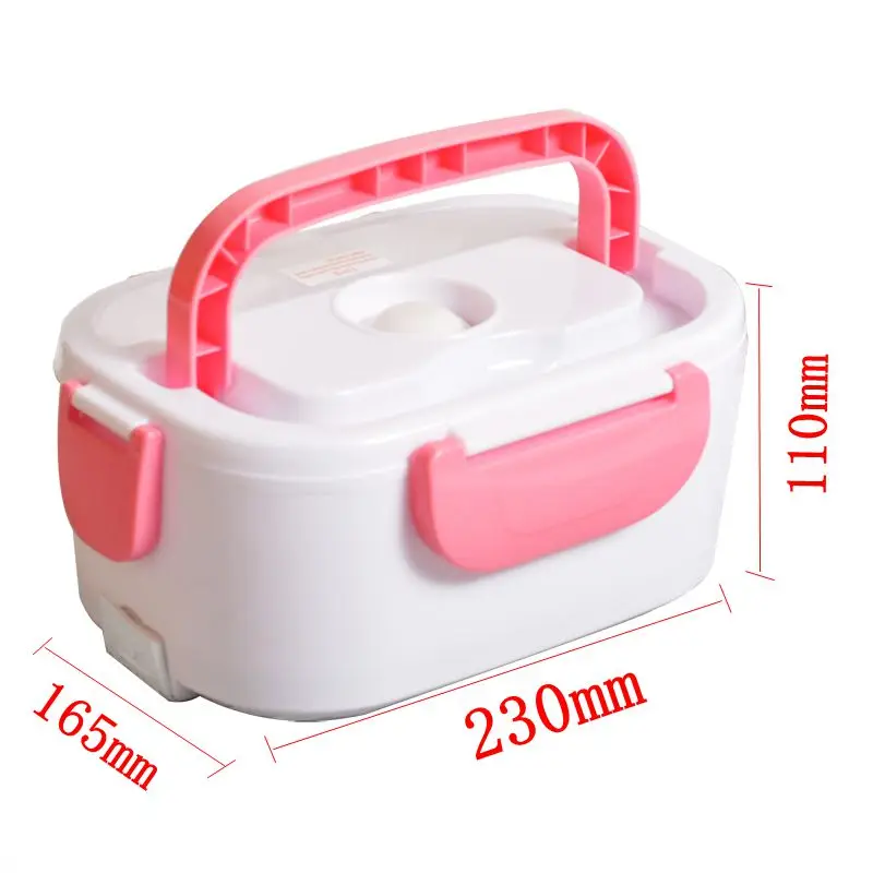  Portable Electric 12V Heated Lunch Box Bento Boxes Auto Car Food Rice Container Warmer For School O