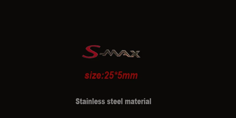 2 шт стикер автомобиля из нержавеющей стали для ford smax S-MAX