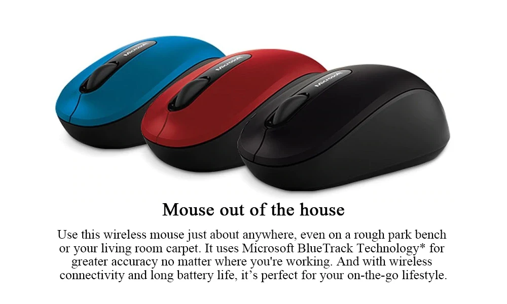 Мобильная Мышь microsoft Bluetooth 3600 bluetooth мышь с 1000 dpi FPS ...