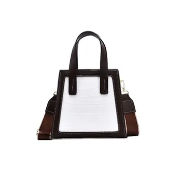 

women pu leather small alligator one shoulder crossbody bag for female winter mini handbag